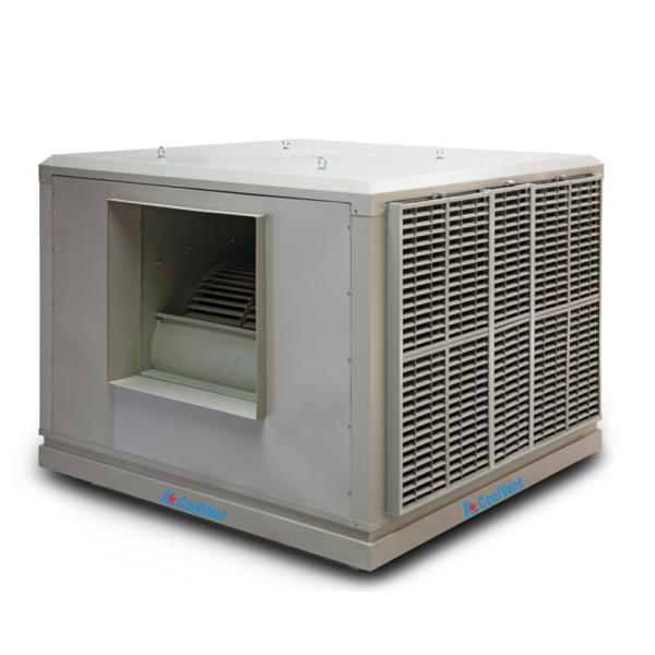 100% Copper Motor Centrifugal Fan Workshop Evaporative Air Conditioner 2.2kW 5.6A IP55