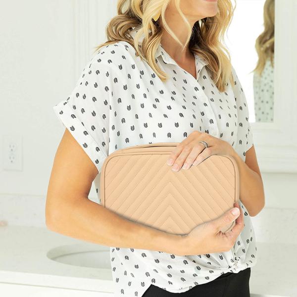 Travel Jewelry Storage Bags Carrying Padded For Women Girls 10x6.4x2