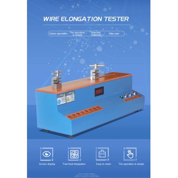 Copper Wire and Cable Elongation Testing Machine Cable Test Equipment