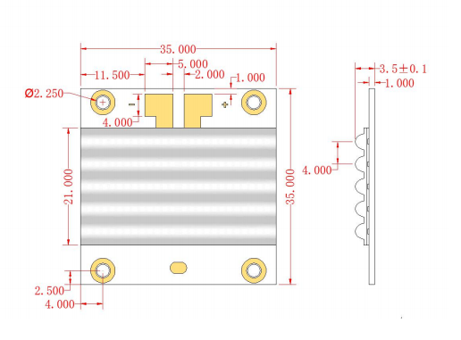 200w 300w 400w 395nm 385nm SMD LED Chips 87000-105000mw Hybrid