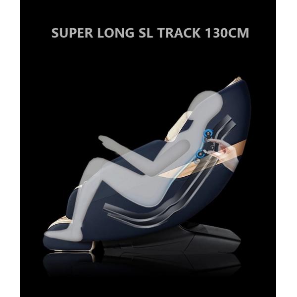 Electronic Air Compression 4D Massage Chair With 2 Rollers For Whole Body