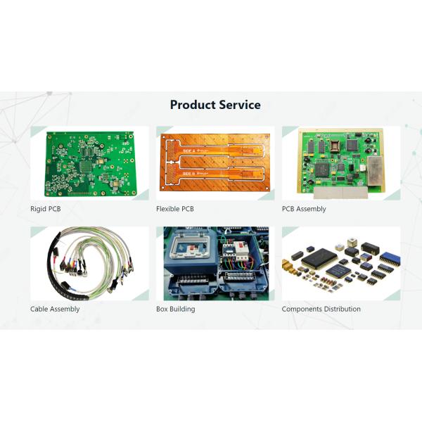 Bga через отверстие PCB сборка завод погружение золото ENIG 2U золотой палец
