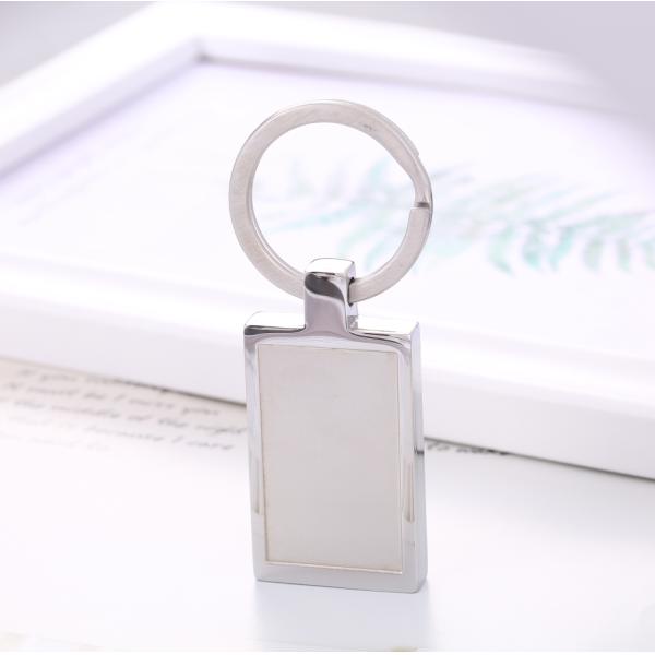 18K Gold Plated Stainless Steel Square and Round Cremation Keepsake Keyring for Jewelry