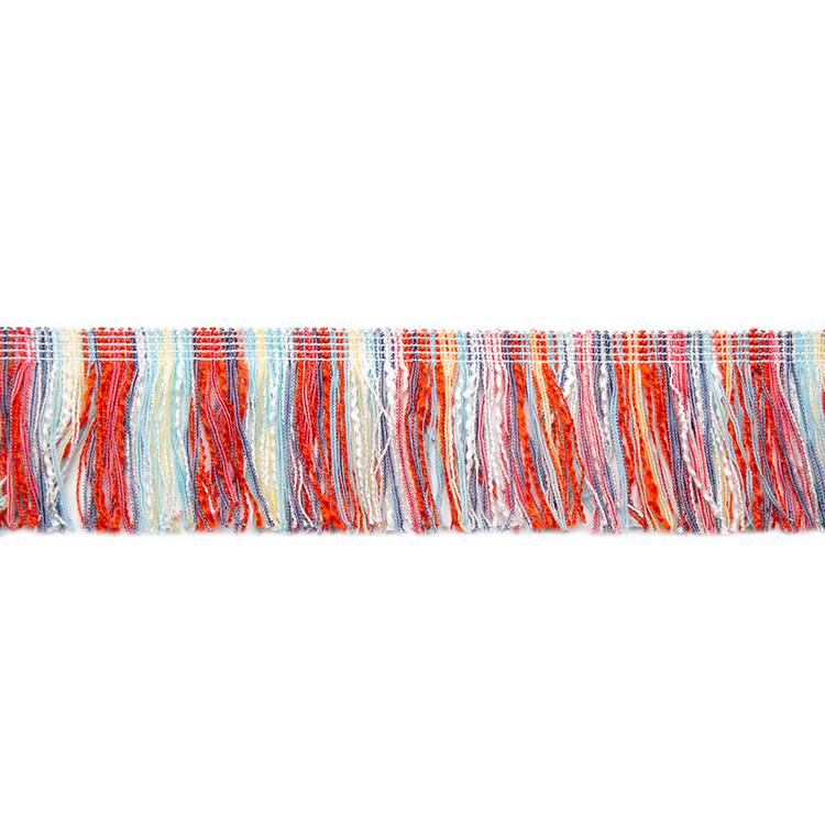 Multi покрашенная отделка края Tassel одежд 4.4cm