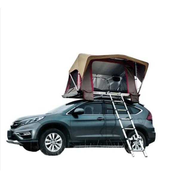 Spacious 4x4 Aluminium Automatic Rooftop Hard Shell Car Top Tent