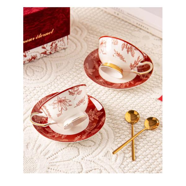 Высококачественный поставщик керамических кружек современное украшение винтажный укладка пользовательский логотип кофейная кружка керамическая кружка