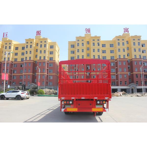 3 Axls 50-80 Tons Fence Cargo Semi Truck Trailers with T700/Q345 Steel Main Beam