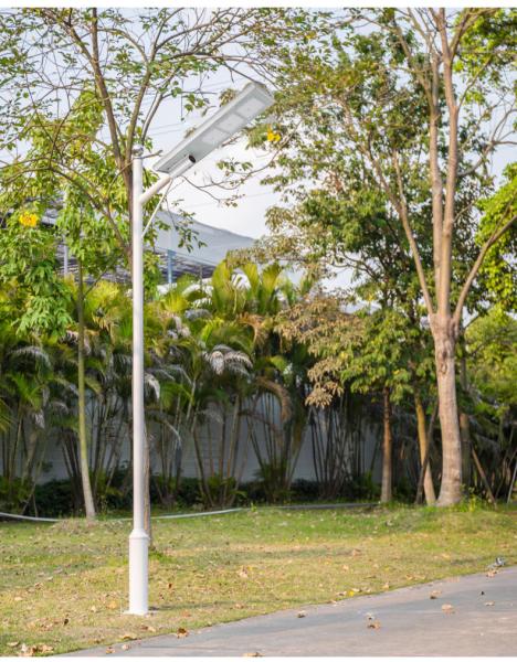 A rua de alumínio da lente solar ilumina 3 cabeças 150W 900x220x50mm