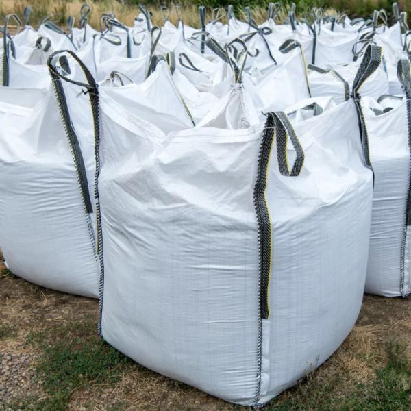 Customized Printed 2Tons Jumbo Bag PP Bulk Big Bag For Sand Silica concrete