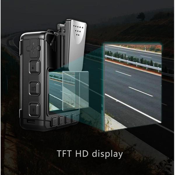 Супер камера HD 1296P несенная телом со строением дисплея 2 дюймов в функции Wifi GPS