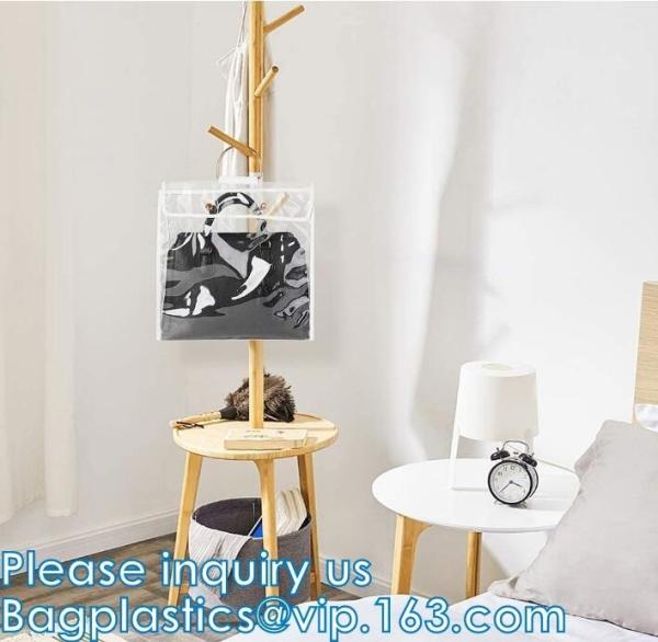 Fashionable Design Luxury PVC Handbag Purse, Organizer Dust Cover, Bag Protector, Magnetic Snap Closure
