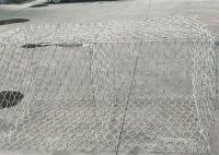 Flexible Hexagonal Gabion Box , Steel Mesh Gabions For Bank Control