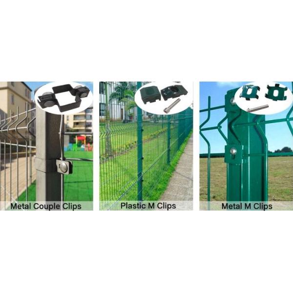 Green PVC Coated Welded Wire Mesh Panels Galvanized 200 X 50mm 5.5mm Diameter