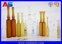 Material médico impresso do Borosilicate do ponto morto da ampola de vidro 10x60mm da injeção do espaço livre 1ml