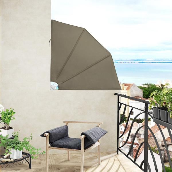 1.6x1.6M Best selling hot chinese products Balcony Side Sun Shade  retractable aluminum awning manufacture