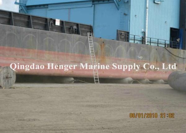 3-12 mergulha a bolsa a ar de borracha marinha enchida ar para o navio que lança-se & que promove