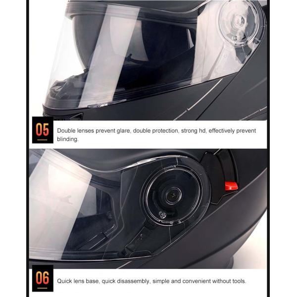Custom ABS DOT Approved Modular Helmet for Motorcycle Anti-Collision and Breathable