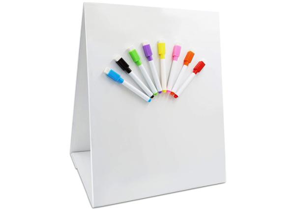 Tableau magnétique effaçable à sec pour l'apprentissage des enfants sur table, avec taille et matériau personnalisés