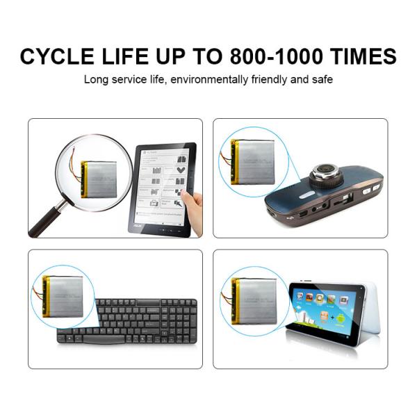 Batterie LiPo personnalisée à 3,7 v 3000 mAh