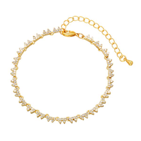 Вышитый бисером браслет Bangle Moonstone