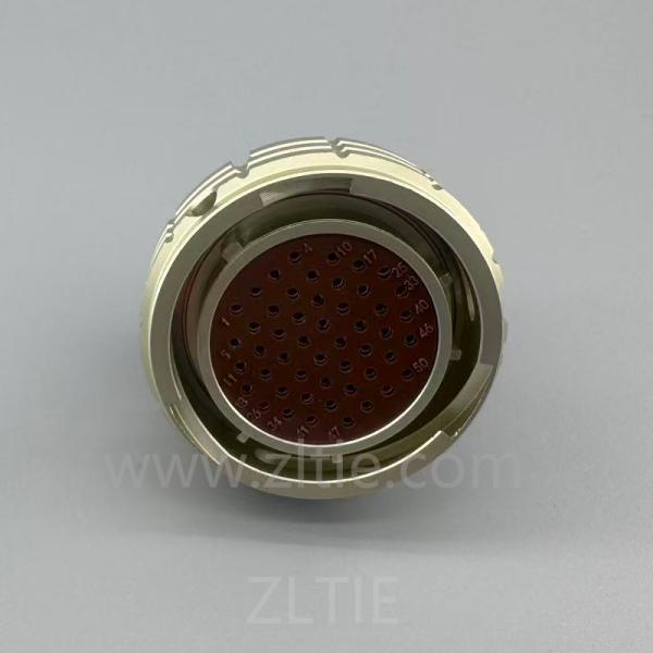 ОНЦ-БС-1(2) Series Connector Shell Size 27 50 Pin Female Plug with Tail Attachment (Optional)-ОНЦ-БС-1-50/27-P12-1-B