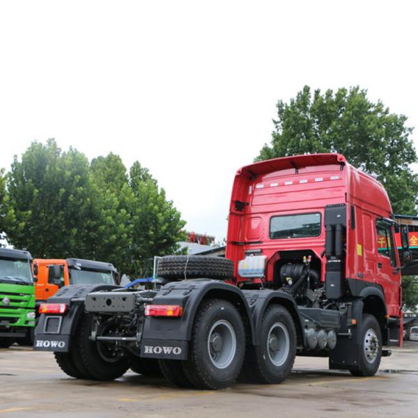 16 Tons Rear Axle Sinotruk HOWO 6X4 Tractor Truck Container Trailer Dump Skeleton Truck