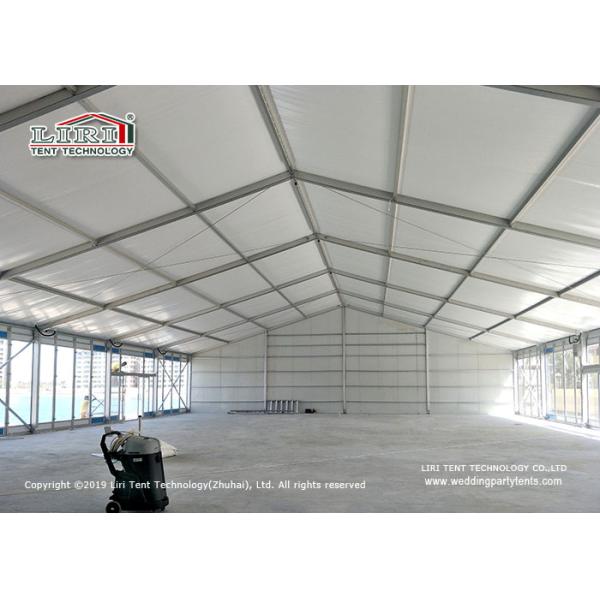 Glass Wall 5M Semi Permanent Building Tents For Wedding Events
