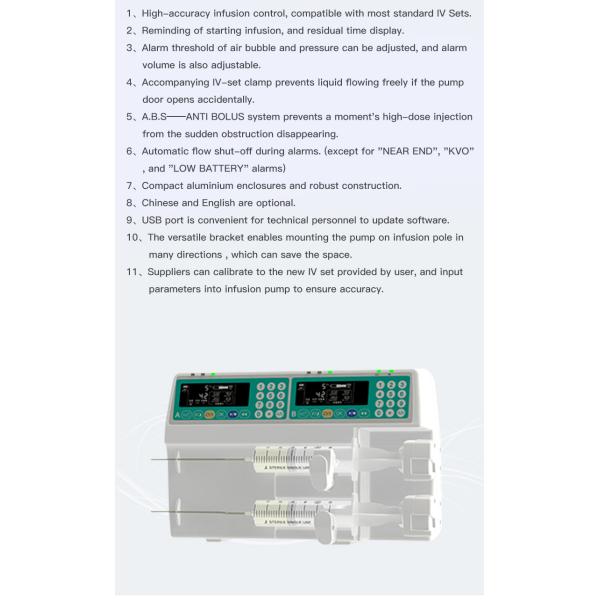 Hospital ICU Patient Medical Enteral Feeding Pump