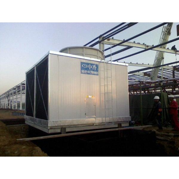 High Cooling Rate Commercial Cooling Tower , Open Recirculating Cooling System