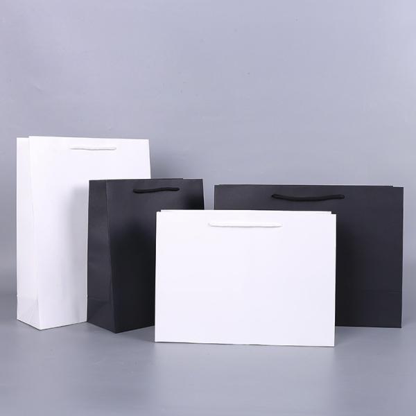 Гравюра печатание коричневый Kraft упаковочный пакет складной черный пакет