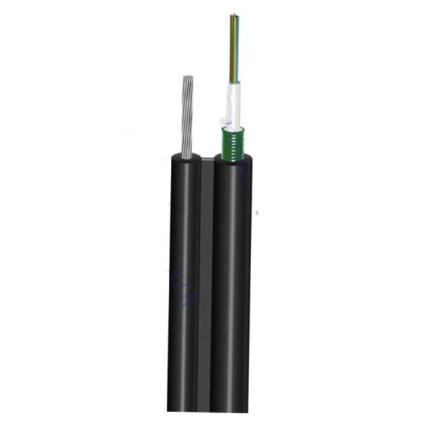 24 Core Waterproof Outdoor Armored Self-Supporting Optical Cable GYTC8S Fiber Optic Cable
