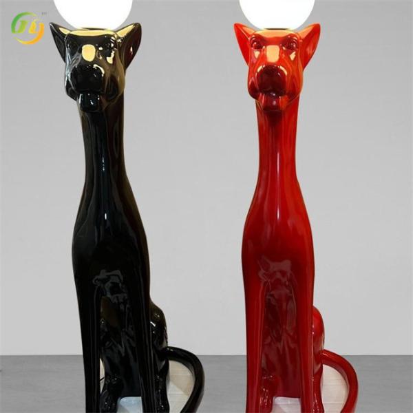 JYLIGHTING White Art Design Lâmpada de chão moderna Interior Lâmpada de chão moderna escultura abstrata criativa manequim LED