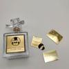 Perfume Metal Custom Gold Private Label Brand Aluminum Metal Logo Sticker