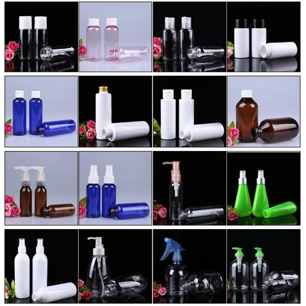Бутылка брызг тумана ЛЮБИМЦА изготовителя точная ясная пустая 30ml 50ml 60ml 100ml для дезинфицирующего средства руки геля алкоголя