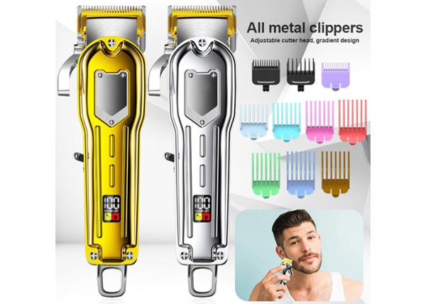 Lion Battery Electric Hair Trimmer , Professional Barber Shop Hair Clippers