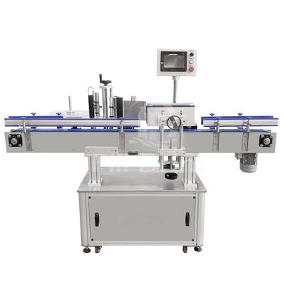 Self Adhesive Industrial Automatic Round Bottle Label Applicator SUS Single Side