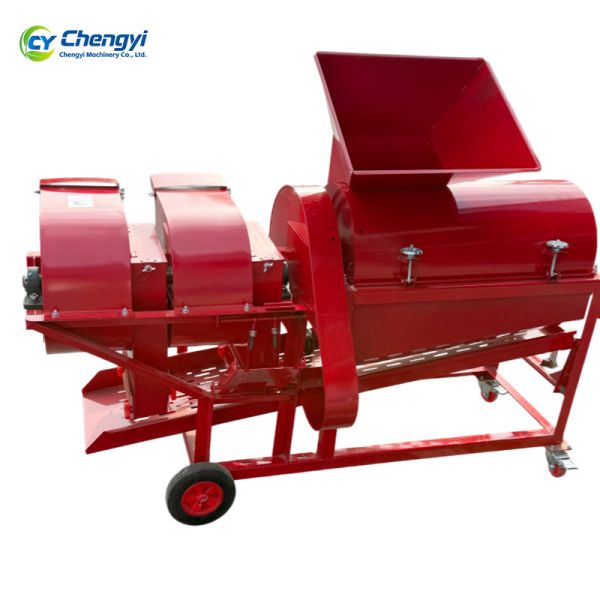 800 - 1000kg/H Chestnut Sheller Durable Nut Cracking Machine Multi Crop Processing