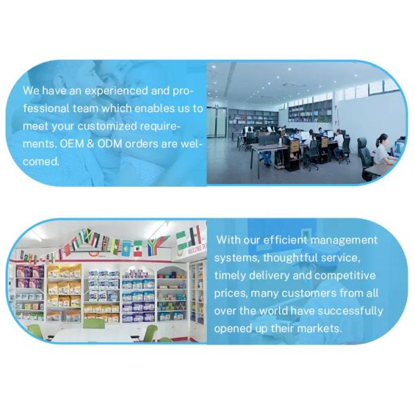 Super Absorbent Disposable Sanitary Napkin Cotton Non Woven Layer Style For Women