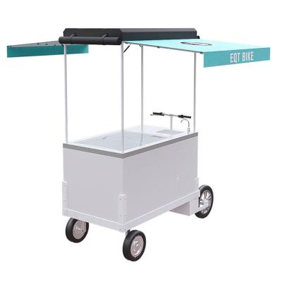 Carro bonde multifuncional da bicicleta do gelado para a certificação exterior do CE