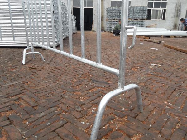 crowd control barrier, pedestrian barrier/portable crowd control barriers