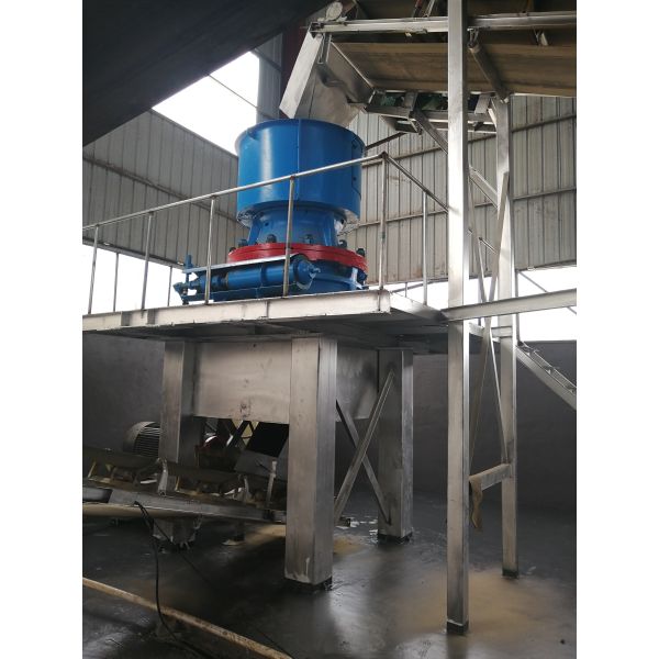 380V/50Hz Industrial Crusher with High Manganese Steel Liner and 100 Boxes Per Hour Crushing Capacity