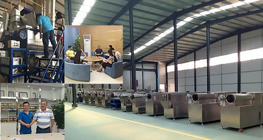 Электрическая машина для печенья собак мощностью 1500 кг из нержавеющей стали Производство пищи для домашних животных