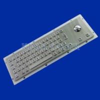 20mA escovou a montagem industrial do painel das chaves do teclado 64 do metal