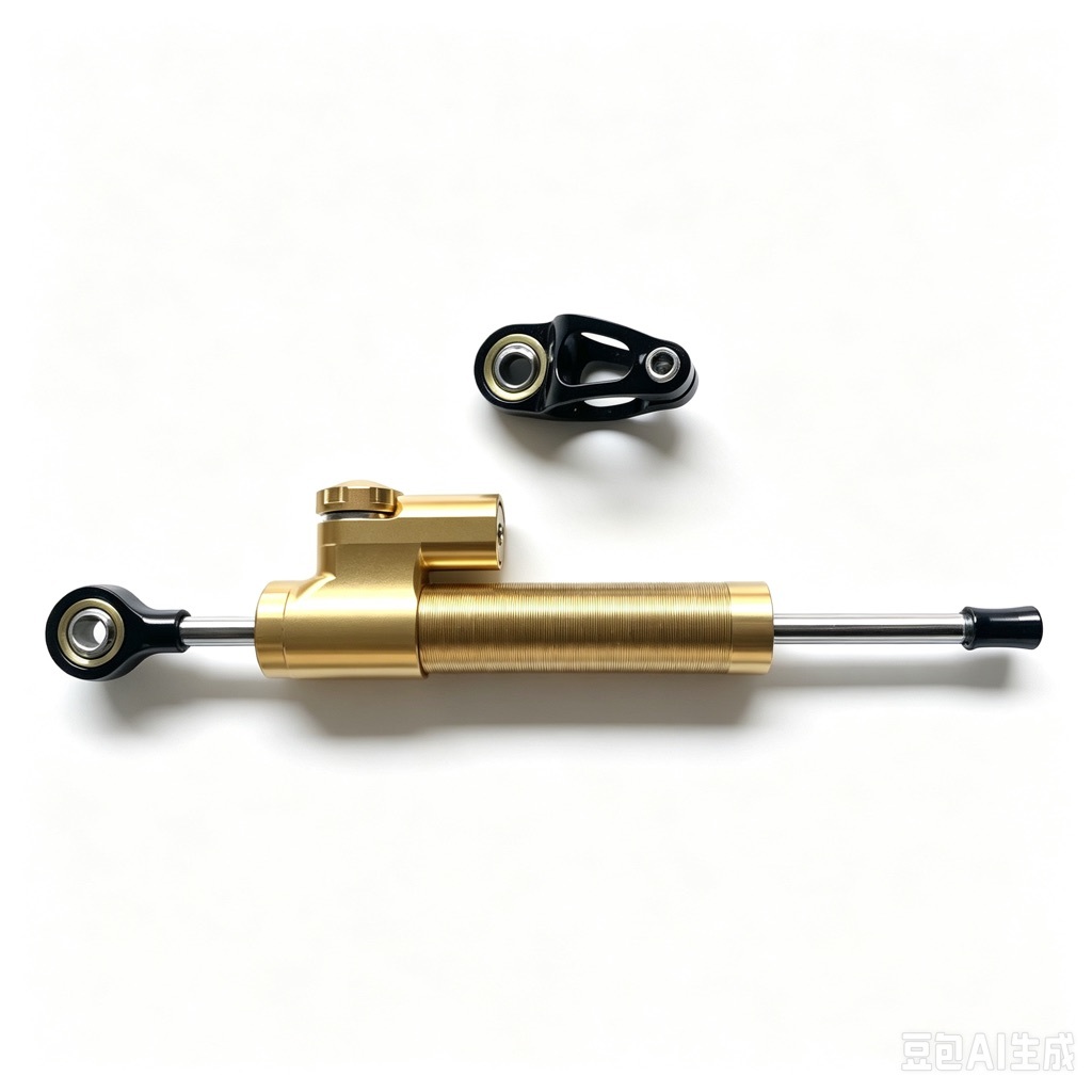 CNC Steering Damper Balance Bar, Universal Motorcycle Modified Anti-Shake Stabilizer Bar
