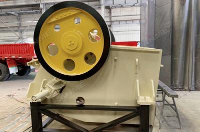 Porta de descarregamento pequena alta da capacidade maior da máquina do triturador de maxila da confiança