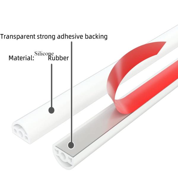 Customized Silicone Rubber Multi-hole Design Weather Strip for Door Sealing Solutions