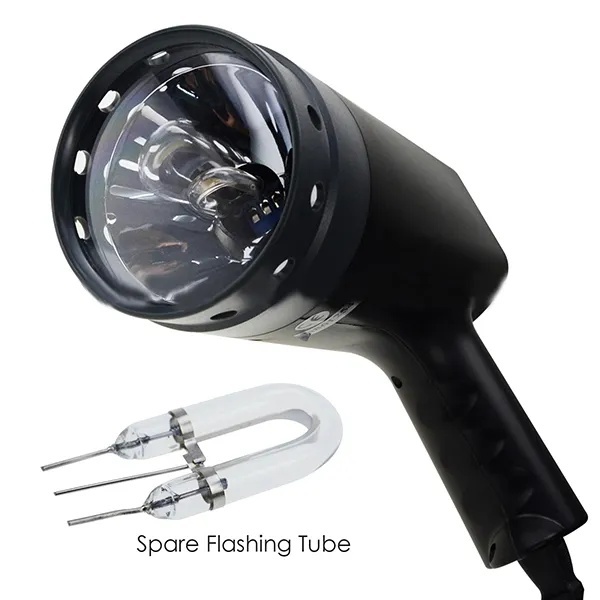 DT-2350 Digital Handheld Stroboscope with Flash Tube Life 100 Million Times, 0.3 Seconds Sampling Time, and ±(0.05%N+1d) Accuracy