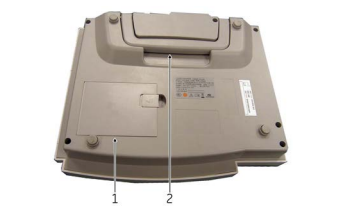 GE MAC800 Отдых ЭКГ Части машины Система Задняя оболочка с ручкой Нижняя панель Покрытие белый пластик