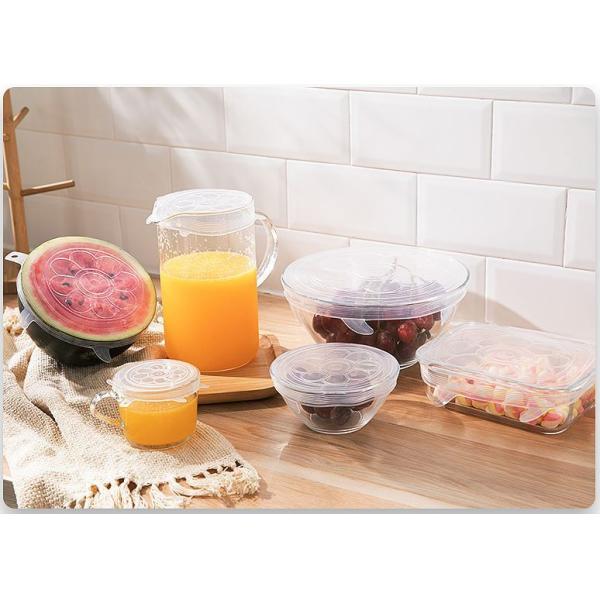 Silicone Stretch Preservation Cover,Silicone Fresh-Keeping Cover,Kitchen utensils fresh-keeping cover,Stretch Lid