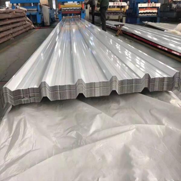 Corrugated PPGI Steel Metal Iron Roofing Sheet In Ral Color ASTM A653